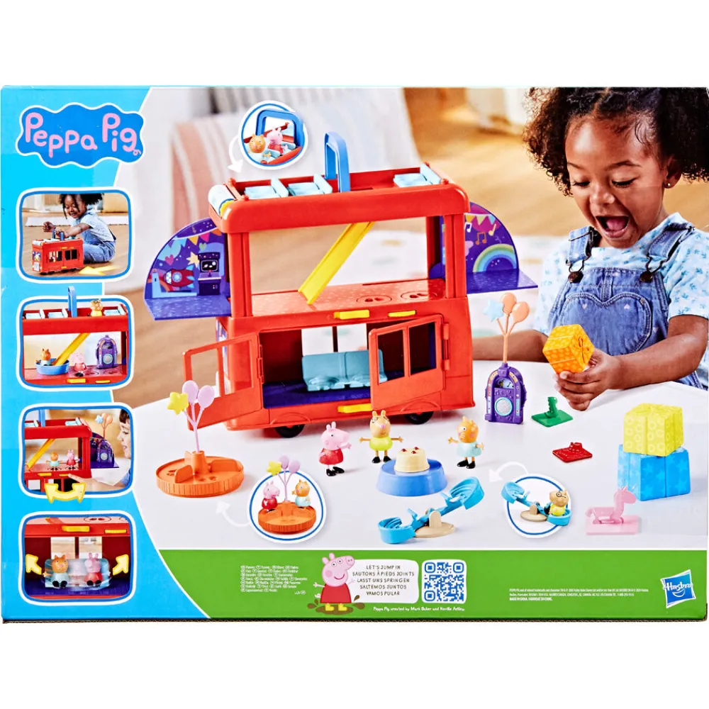 Hasbro Canada Corporation Peppa Pig Peppa's 2 in 1 Party Bus Sale