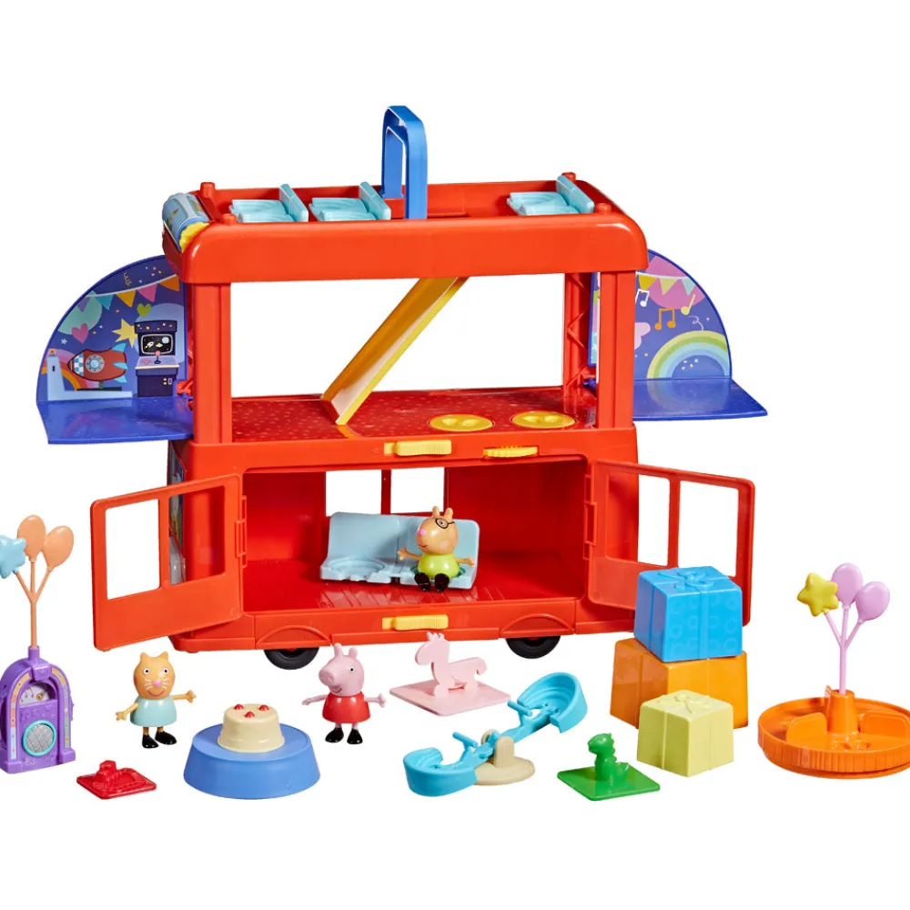 Hasbro Canada Corporation Peppa Pig Peppa's 2 in 1 Party Bus Sale