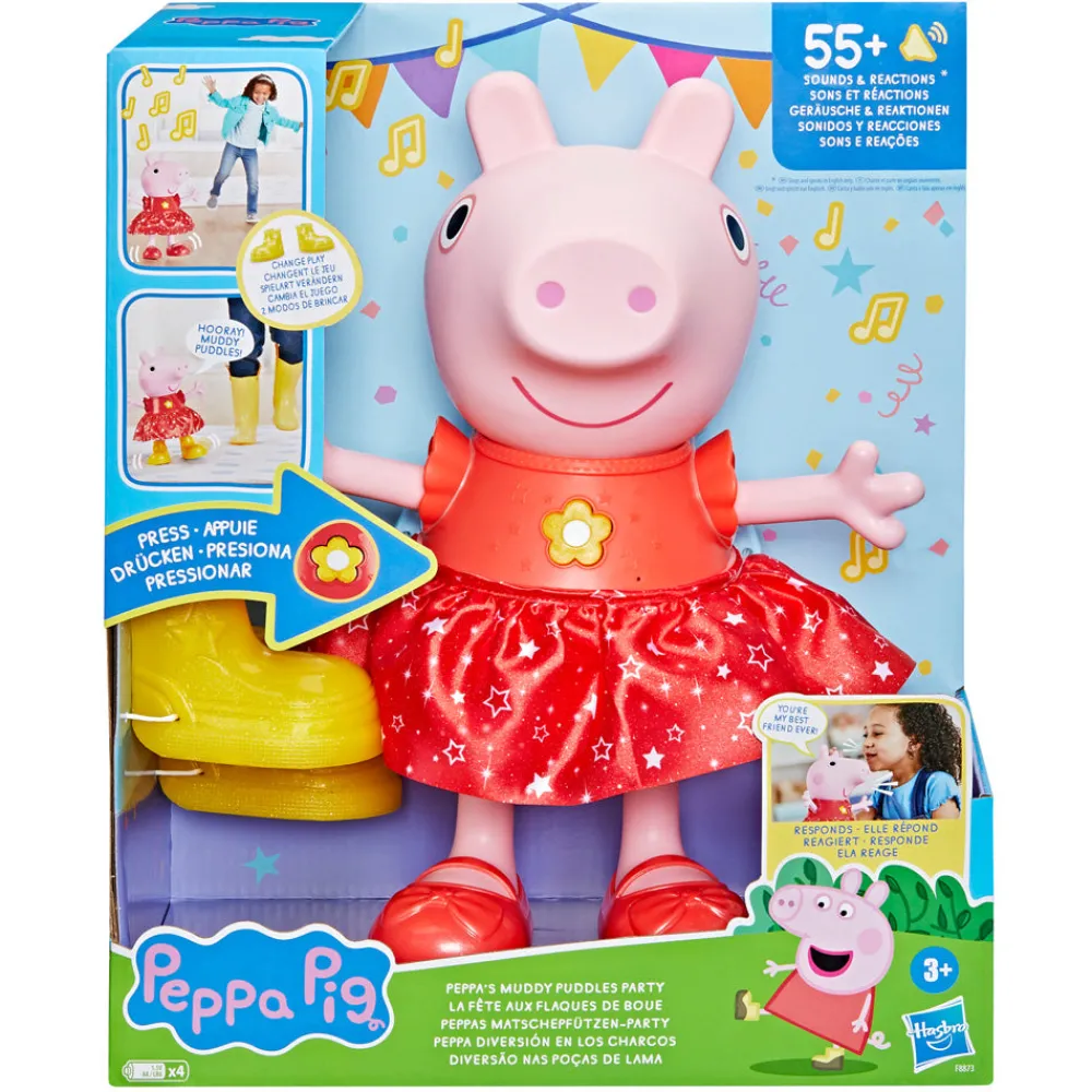 Hasbro Peppa Pig's Peppa Muddy Puddles Party New