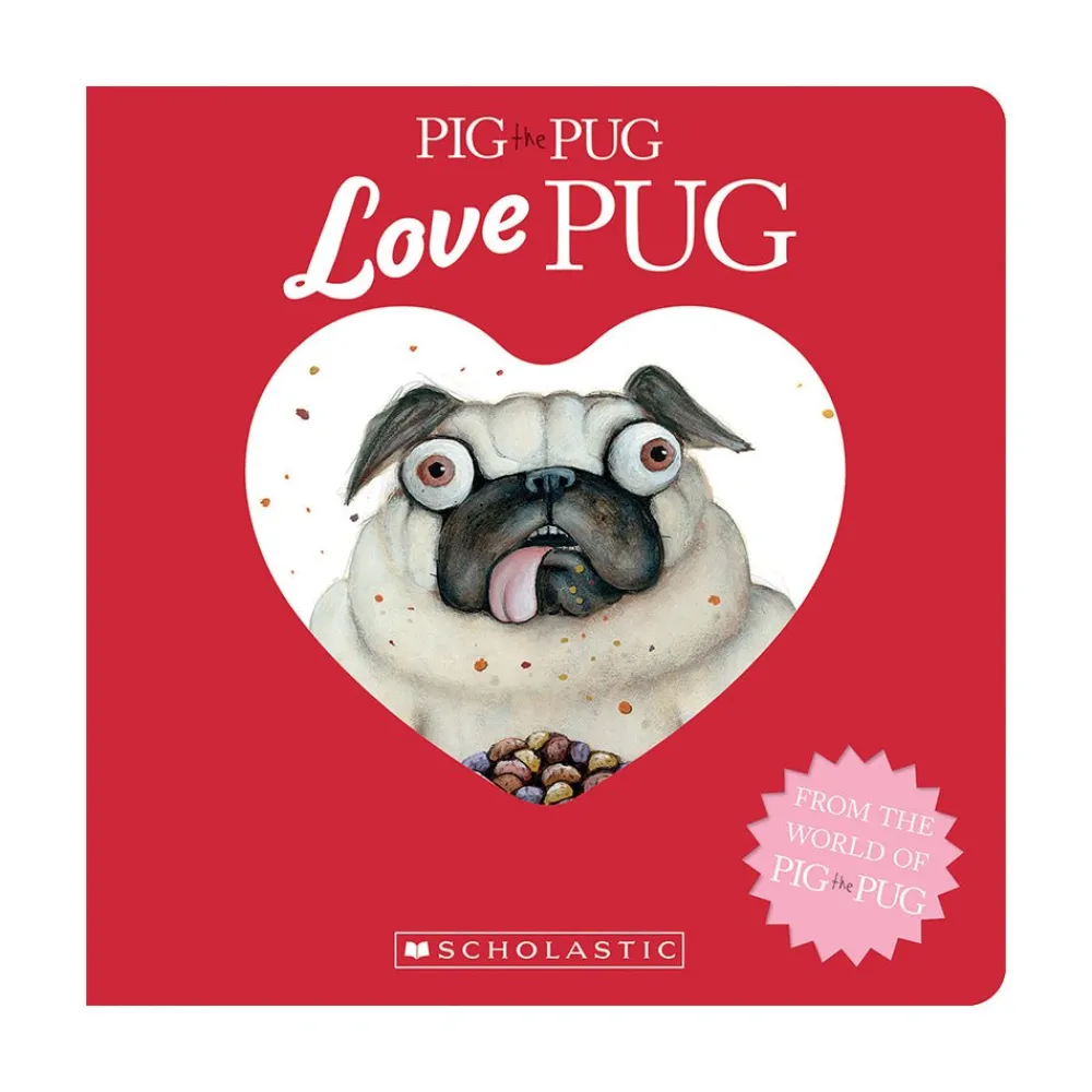 Mastermind Toys Pig the Pug: Love Pug Book New