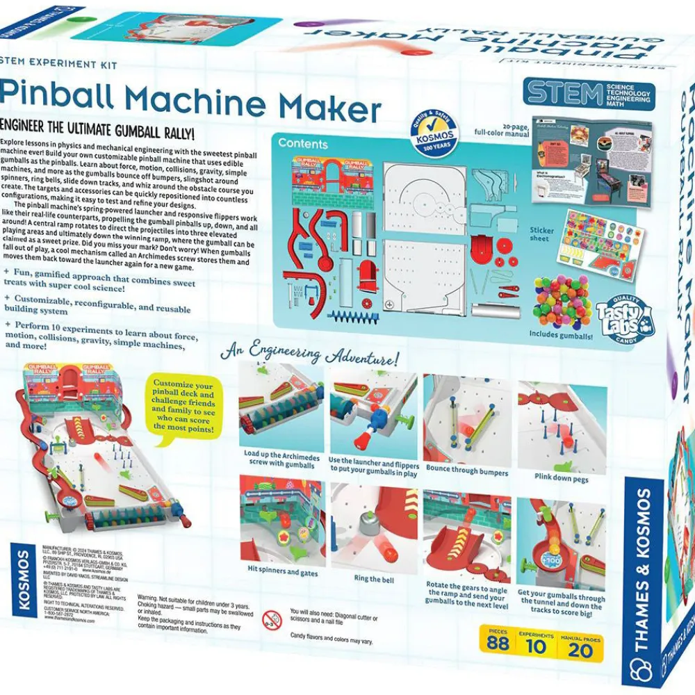 Thames & Kosmos Pinball Machine Maker Hot
