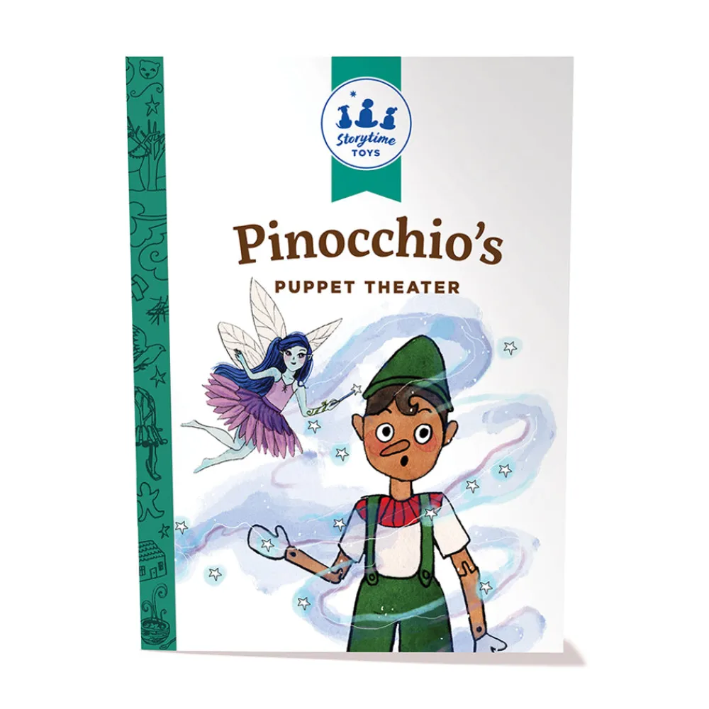 Mastermind Toys Pinocchio's Puppet Theater Book and Playset Book Hot