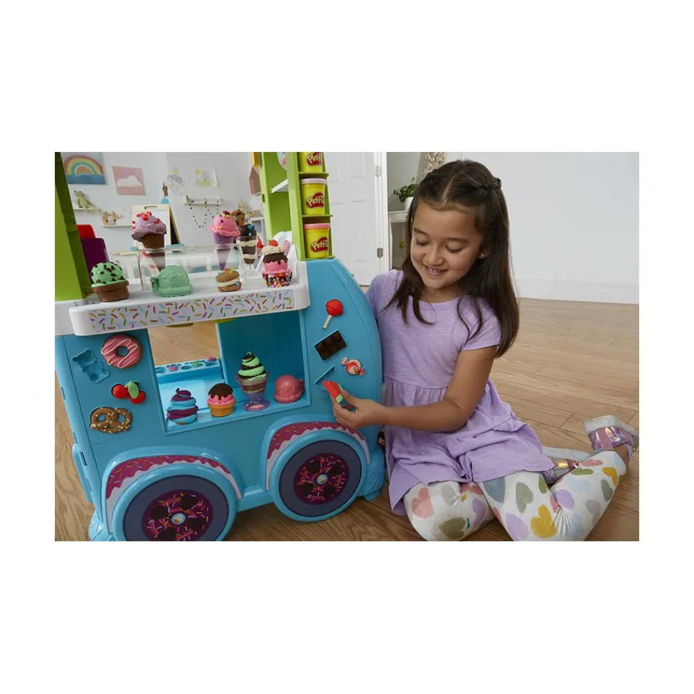 Play-Doh Kitchen Creations Ultimate Ice Cream Truck Playset Hot