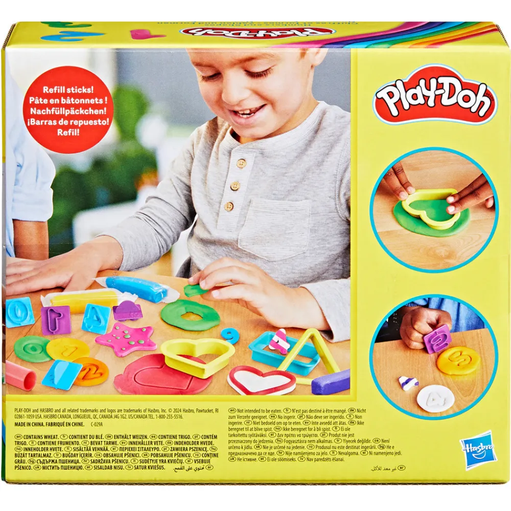 Hasbro Canada Corporation Play-Doh Numbers and Shapes Playset New