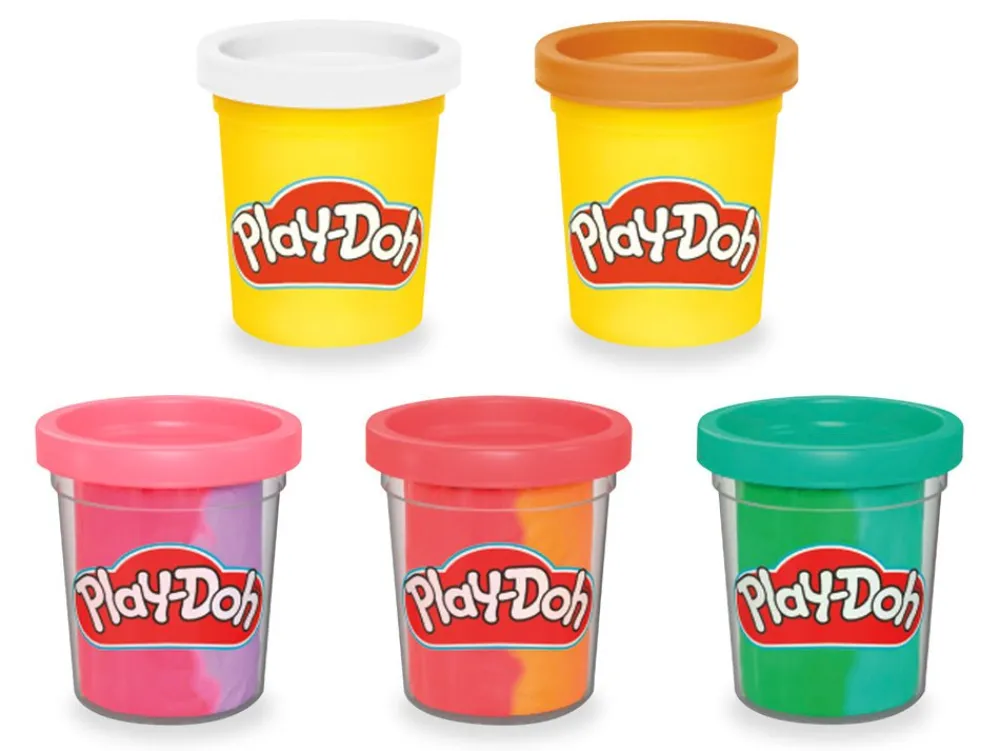 Hasbro Canada Corporation Play-Doh Rainbow Swirl Ice Cream Playset Hot