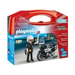 Playmobil City Action Police Small Carrying Case Sale