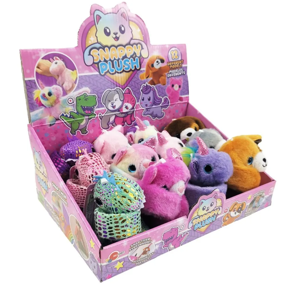 Groupe Ricochet Inc. Plush Animal Snap Bracelets Discount