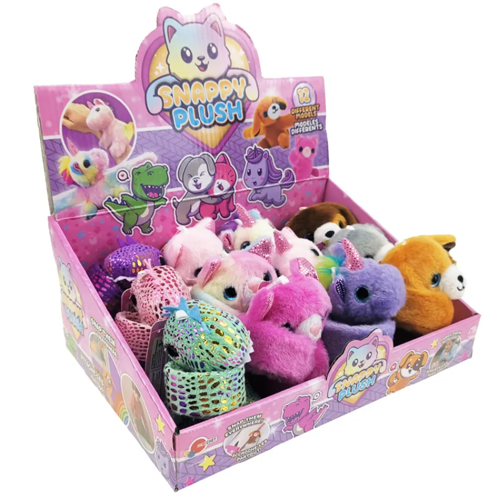 Groupe Ricochet Inc. Plush Animal Snap Bracelets Discount