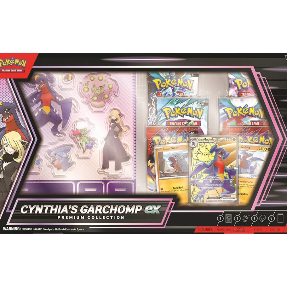 Grosnor Distribution Ajax Inc. Pokemon TCG: Cynthia’s Garchomp ex Premium Collection Online