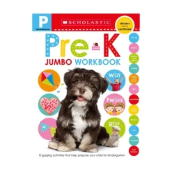Scholastic Canada Ltd. Pre-K Jumbo Workbook Best