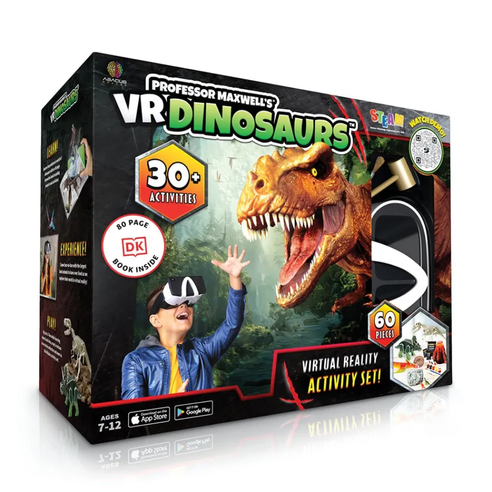 Abacus Professor Maxwell's VR Dinosaurs Virtual Reality Kit Fashion