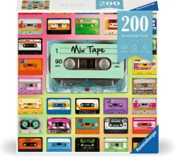 Ravensburger Puzzle Moments: Mix Tape 200 pc Puzzle Fashion