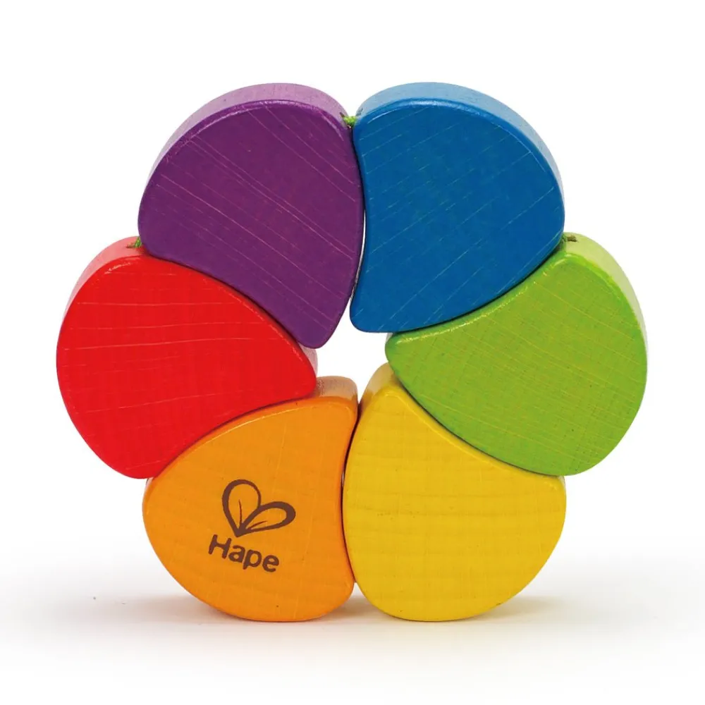 Hape Rainbow Rattle Asstorted Outlet