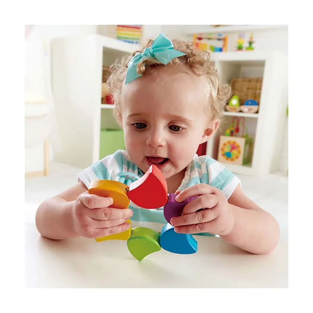 Hape Rainbow Rattle Asstorted Outlet