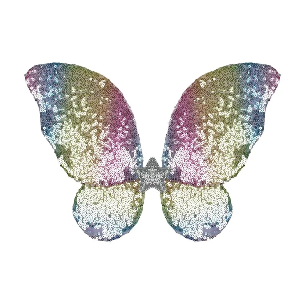 Creative Education Of Can. Rainbow Sequins Skirt with Wings & Wand Size 4-6 Outlet