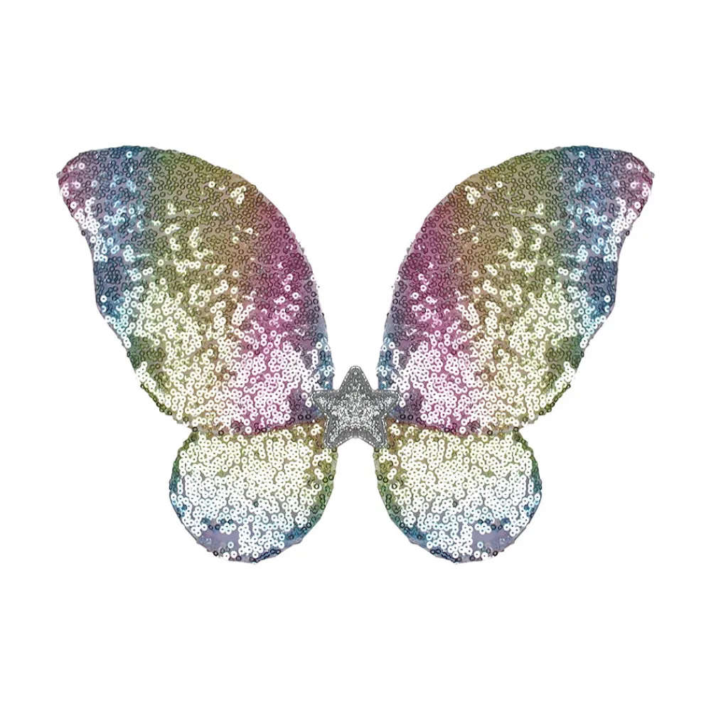 Creative Education Of Can. Rainbow Sequins Skirt with Wings & Wand Size 4-6 Outlet