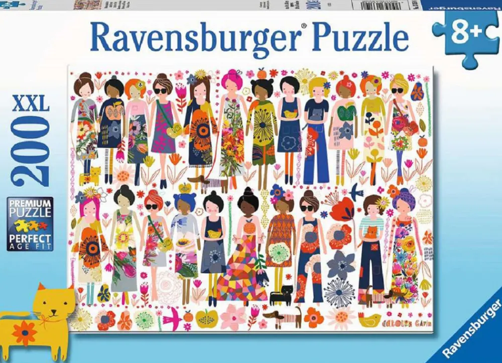 Ravensburger USA, Inc. Ravensburger Flowers and Friends 200pc Puzzle Clearance