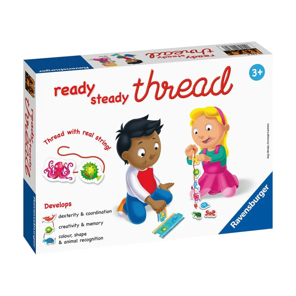 Ravensburger Ready Steady Thread Game New