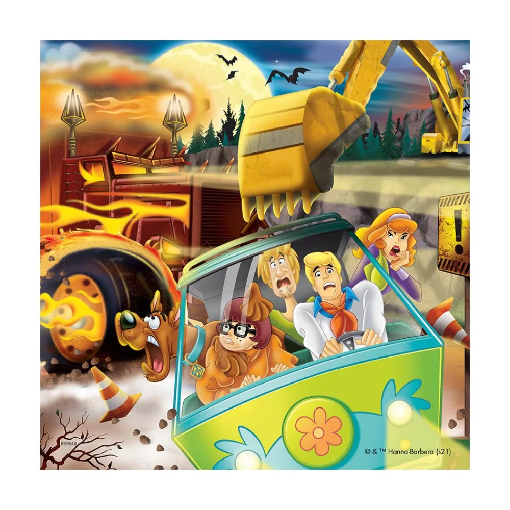 Ravensburger Scooby Doo 3 Night Fright 3 x 49pc Puzzles New