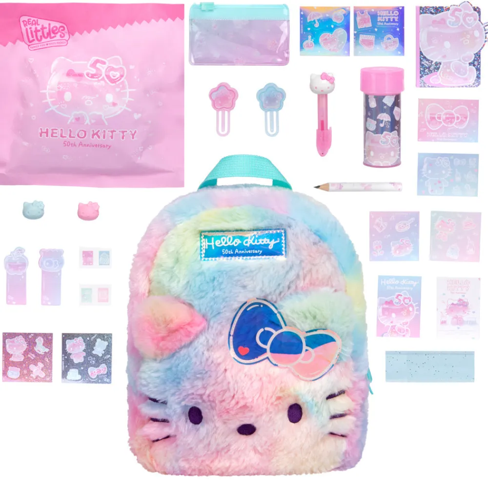 Imports Dragon Inc. Real Littles Hello Kitty 50th Anniversary Backpack New