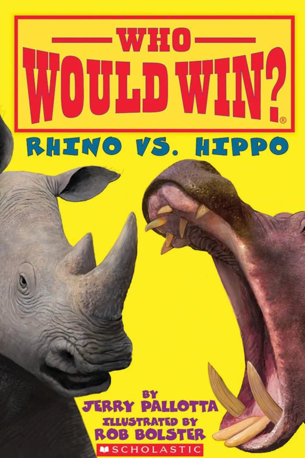 Mastermind Toys Rhino vs. Hippo (Who Would Win?) Best