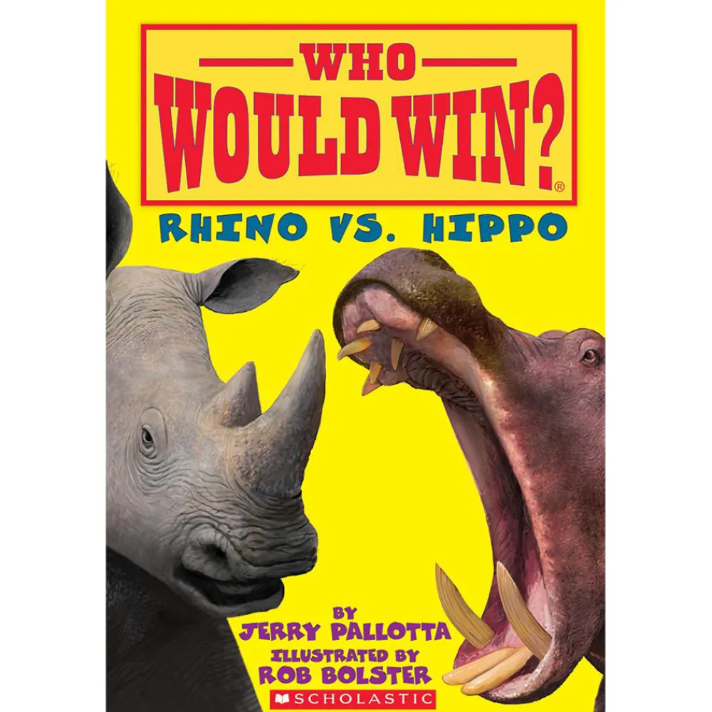 Mastermind Toys Rhino vs. Hippo (Who Would Win?) Best