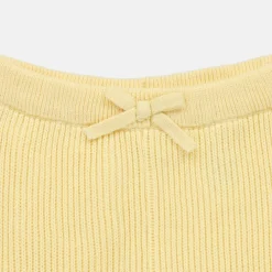 NY BRAND STUDIO INC Rib Knit Jogger Yellow Fashion
