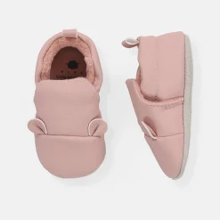 rise little earthling Bear Slide Ons Light Pink Online
