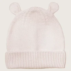 rise little earthling Bear Ears Beanie Antique White Best