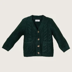 rise little earthling Cardigan Green Discount
