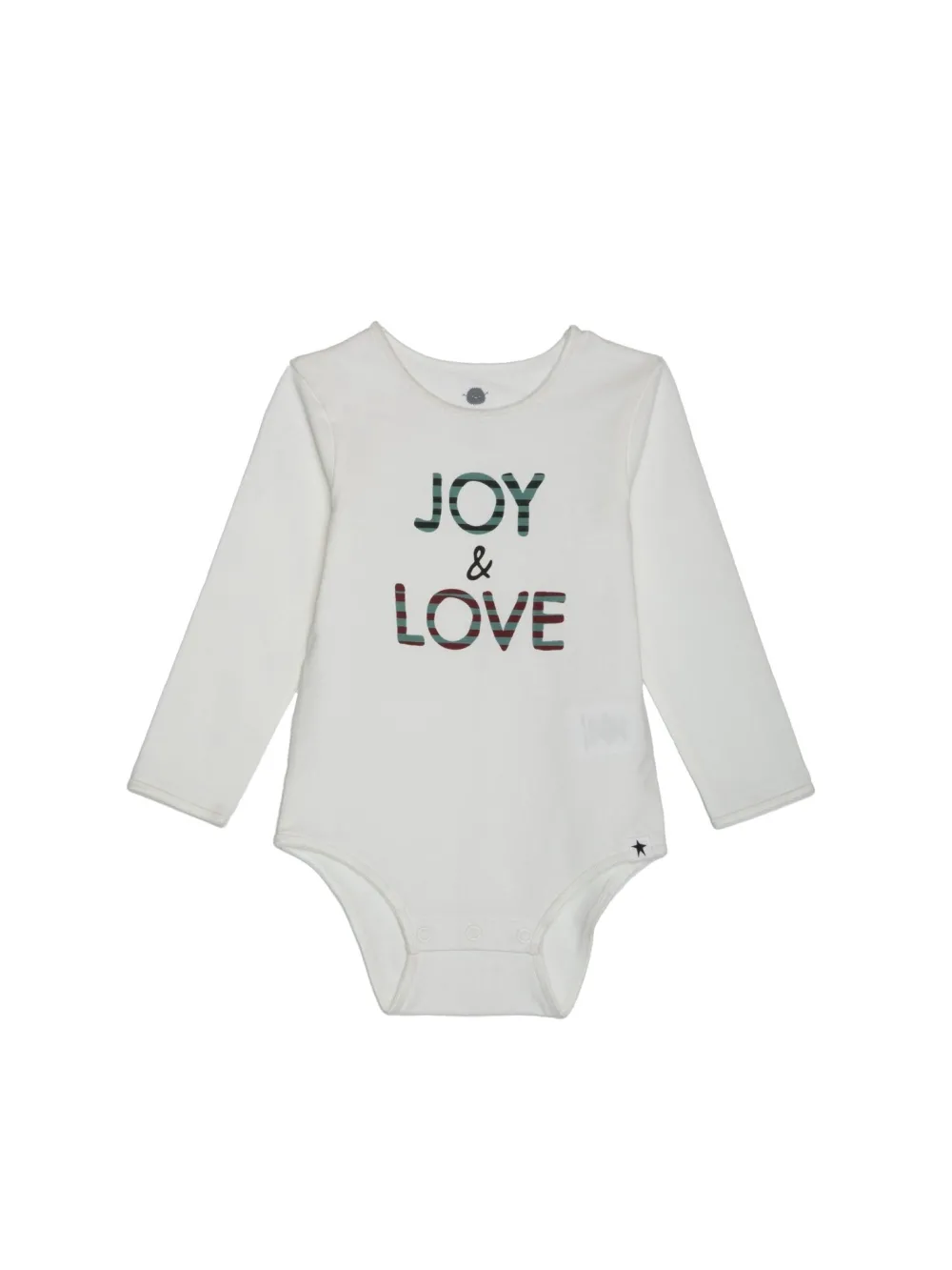 rise little earthling Comfort Fit Bodysuit Antique White Joy & Love Discount