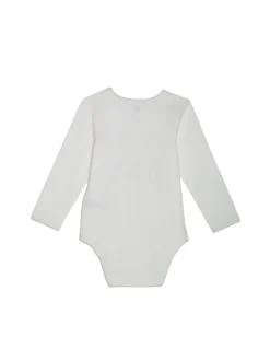 rise little earthling Comfort Fit Bodysuit Antique White Joy & Love Discount