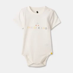 NY BRAND STUDIO INC Rise Little Earthling Crew Short Sleeve Graphic Bodysuit Outlet