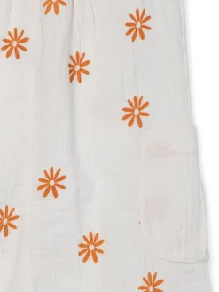 rise little earthling Crinkle Romper White Discount