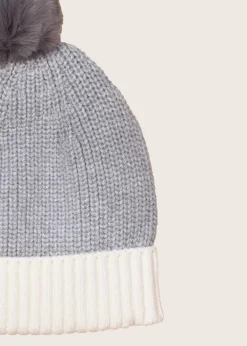 rise little earthling Knitted Hat Grey Best