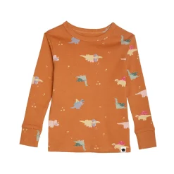 rise little earthling Long Sleeve 2-Piece Sleep Set Fashion