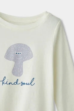 rise little earthling Long Sleeve Crew Neck Fashion