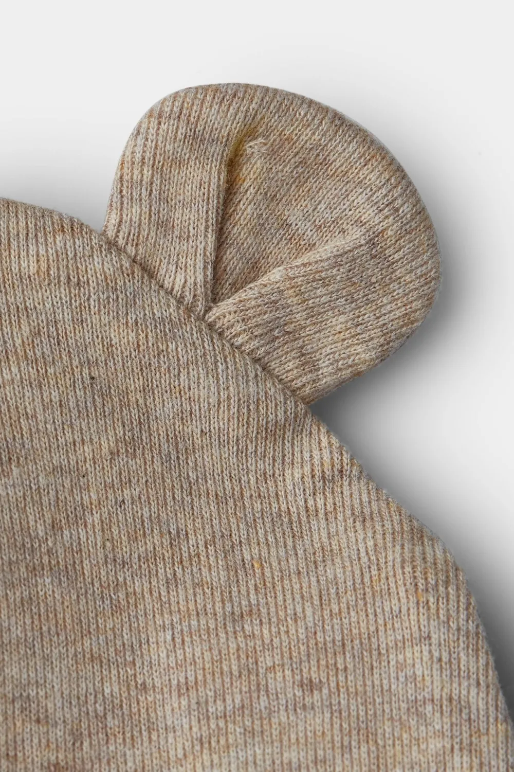 NY BRAND STUDIO INC Rise Little Earthling 2-pack Bear Ears Hat Buff Mushroom All-Over-Print/Oatmeal Best