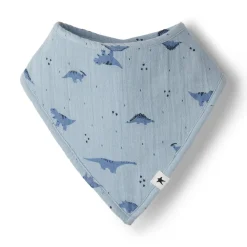 rise little earthling 3-Pack Gauze Bib Blossom Fashion