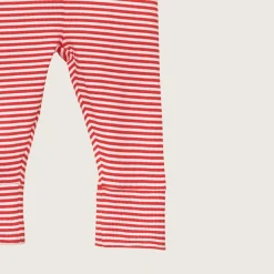 rise little earthling 2-Piece Rib Set Red Stripe Online