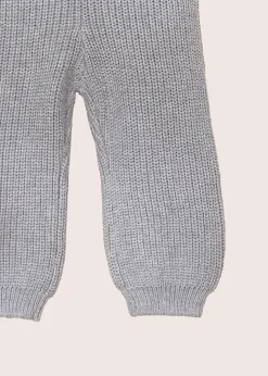 rise little earthling Rib Knit Legging Grey New