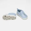 rise little earthling Shark Slide Ons Blue 0-3m Discount