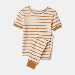 NY BRAND STUDIO INC Rise Little Earthling Short Sleeve 2-piece Sleep Set Outlet