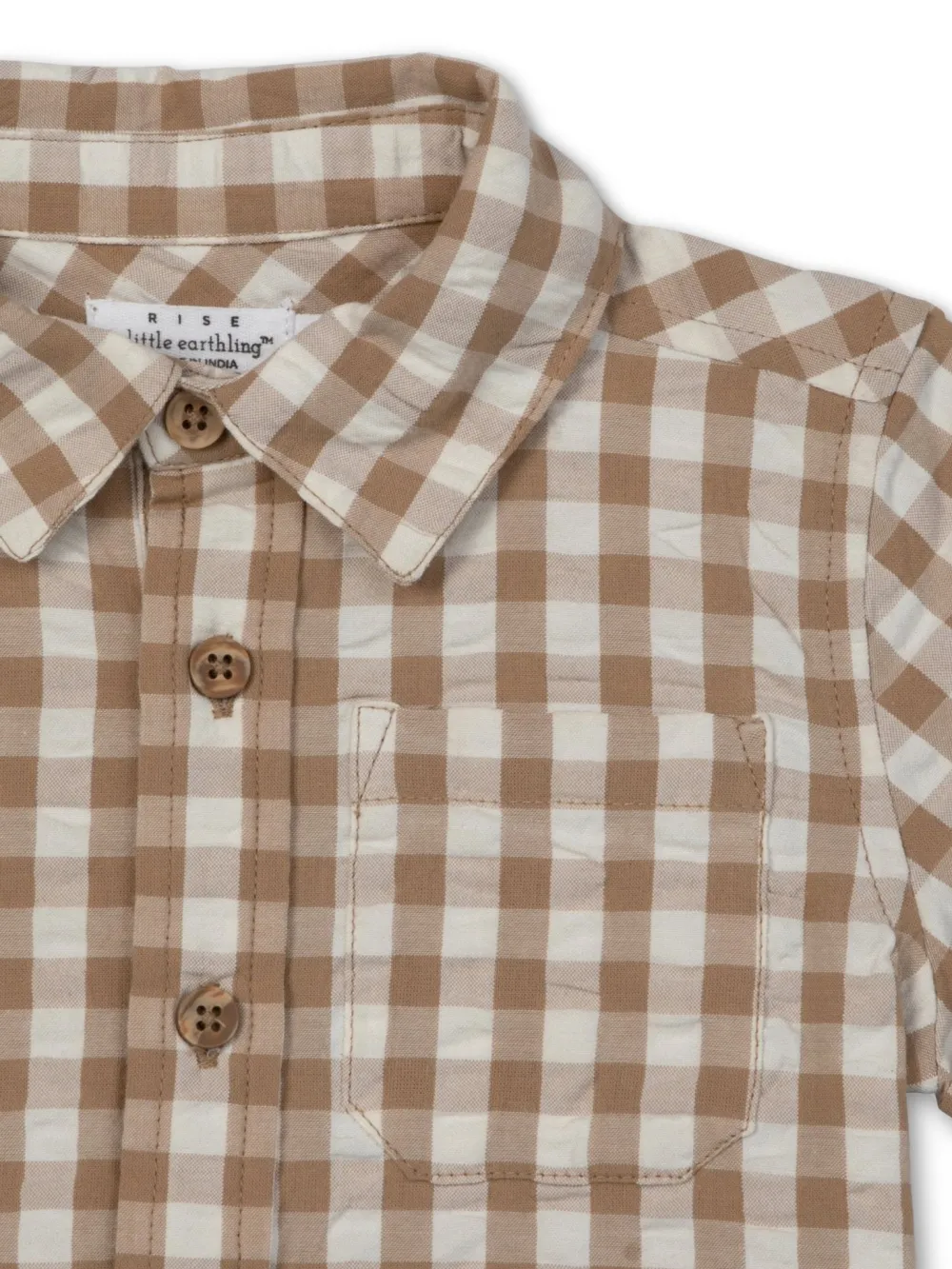 rise little earthling Short Sleeve Woven Shirt Best