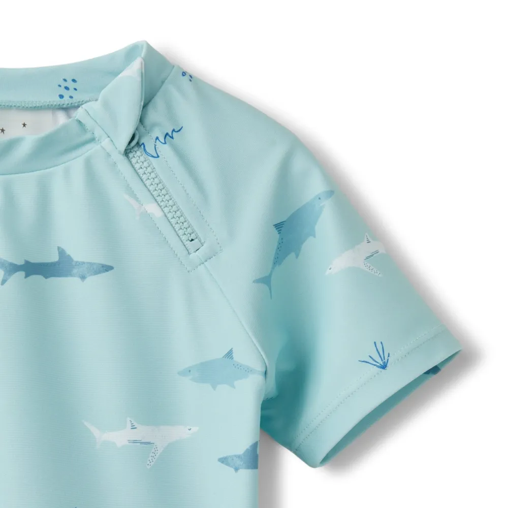 rise little earthling Short Sleeve Rashguard Outlet