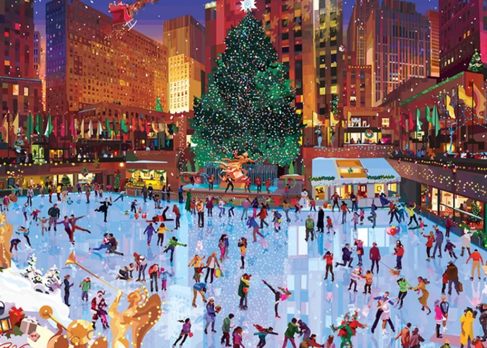 Ravensburger Rockefeller Center Joy 1000 pc Puzzle Clearance