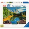 Ravensburger Rocky Mountain Reflections 300 pc Large Format Discount