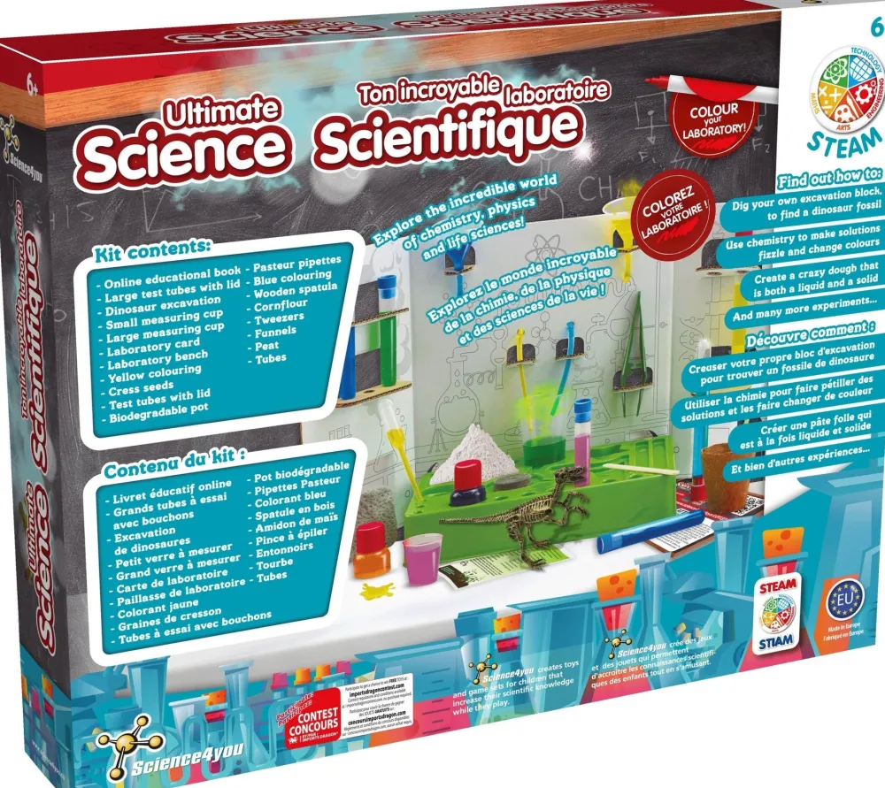 Imports Dragon Inc. Science4You Ultimate Science Lab Outlet