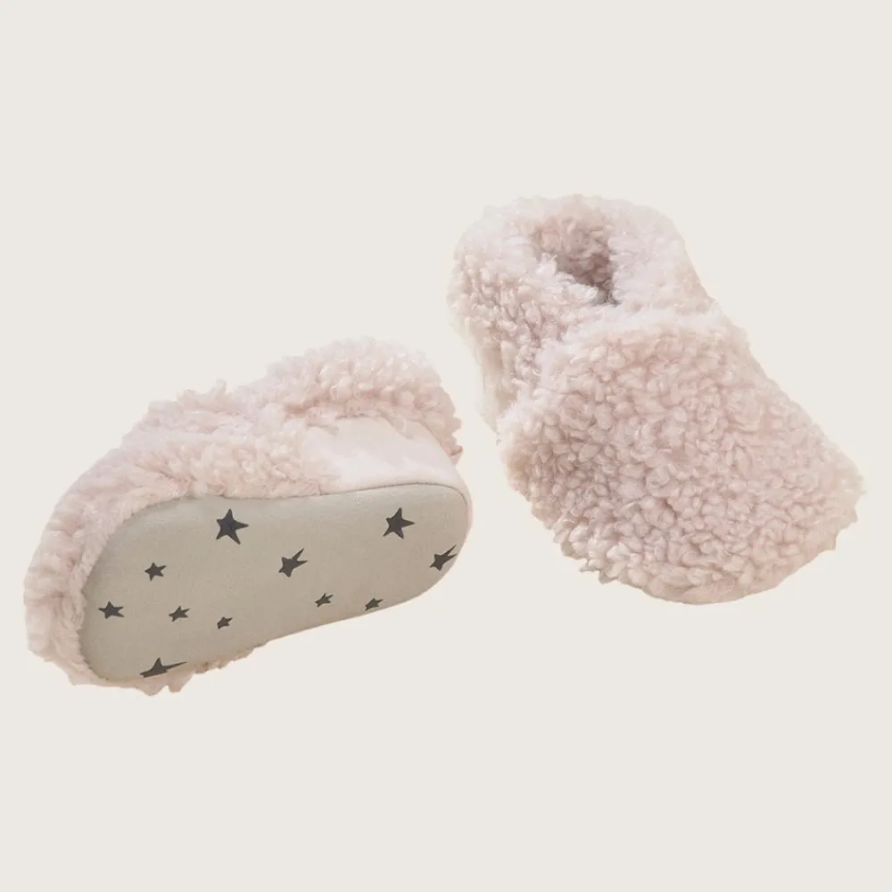 rise little earthling Sherpa Shoes 0-3m White Discount
