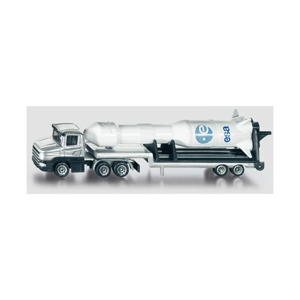 Tim Toys Limited Siku Low Loader w/ Rocket Fashion